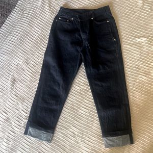 Neil Barrett cuffed jeans, women’s size 38 Italian. Excellent condition